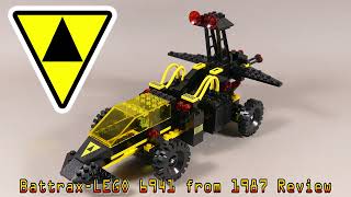 Retro Review - Lego Blacktron 6941 Battrax From 1987