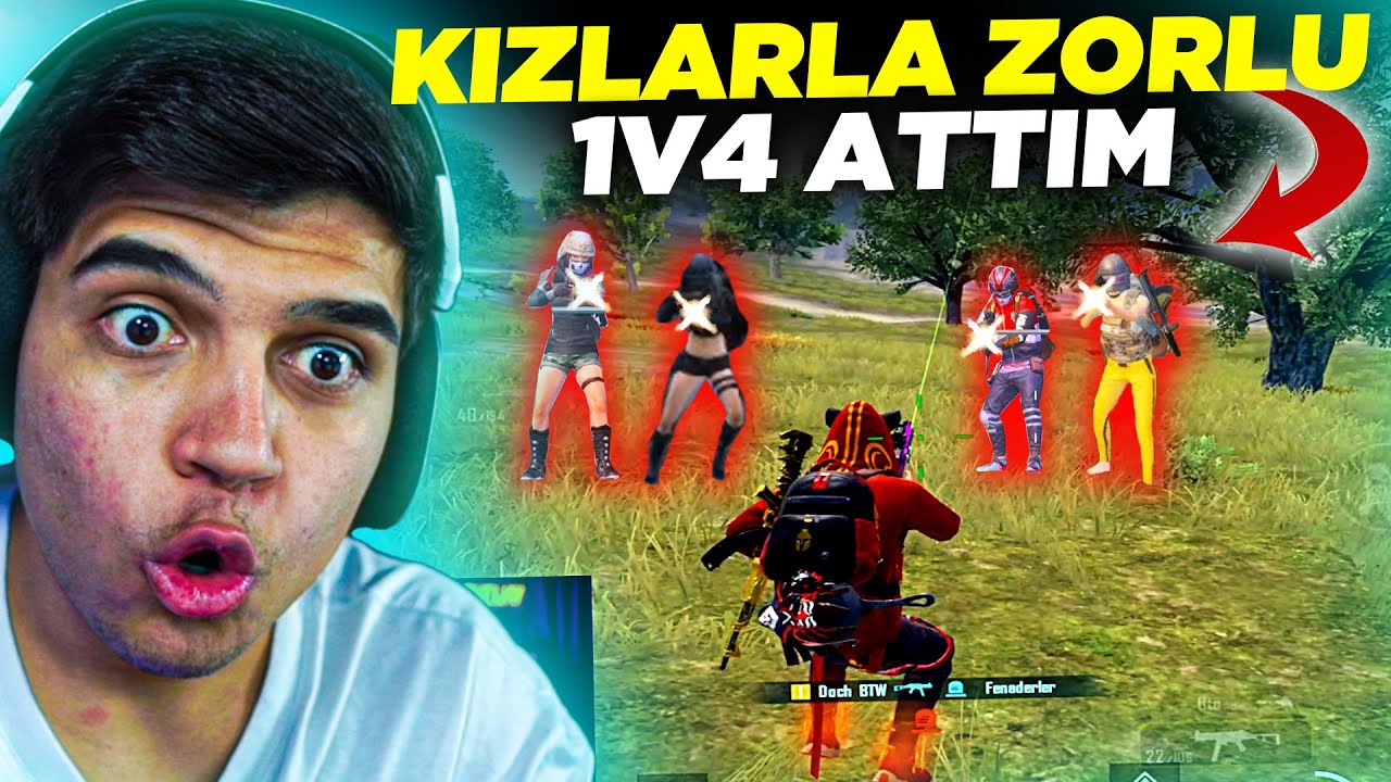 KIZLARLA ZORLU FİGHT GEÇİRDİM (!) | PUBG Mobile