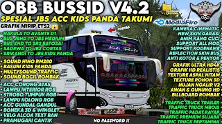 UPDATE OBB BUSSID V4.2 SPESIAL ACC JB5 KIDS PANDA TAKUMI | Grafik Semakin Mirip Ets2| Bussid