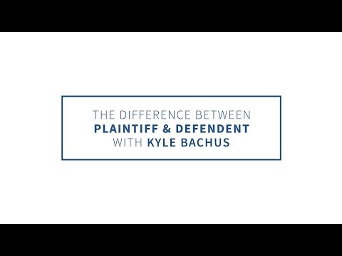 What Is the Difference Between a Plaintiff and a Defendant?