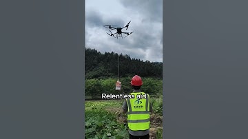 Delivery Drones for Flood Natural Disaster Relief  #dronedelivery #flood