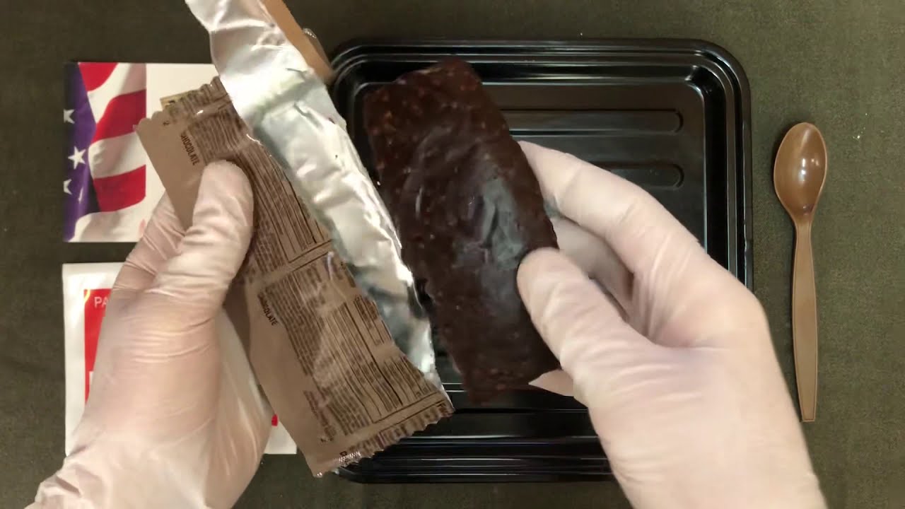 MRE First Strike Nutritious Energy Bar Mocha