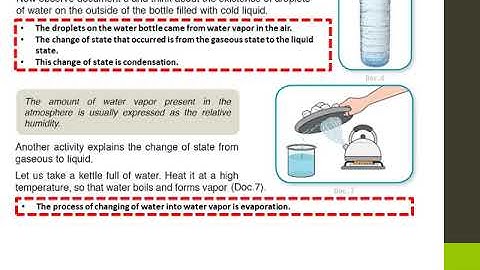 Change of State - Grade 7