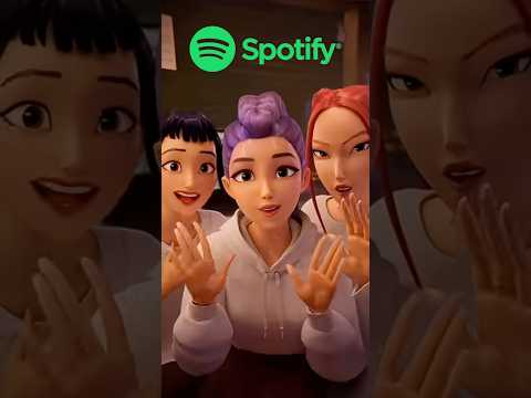 KPop Demon Hunters Sponsored Spotify First Top Of Golden Rumi Mira Zoey Shorts Fyp