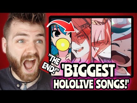 HOLOLIVE EN BEST SONGS!!! | SUISEI x CALLI x BAELZ x IRyS x ERB | FIRST TIME REACTION!!