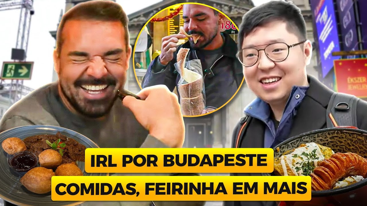 BT e LIMINHA IRL! EXPLORANDO BUDAPESTE, EXPERIMENTANDO A CULINÁRIA!! IRL BUDAPESTE #1