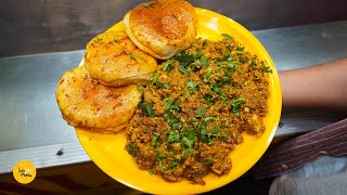 Huge 10 Eggs Ghotala Omelette Making Rs. 110/- Only l Indore Street Food