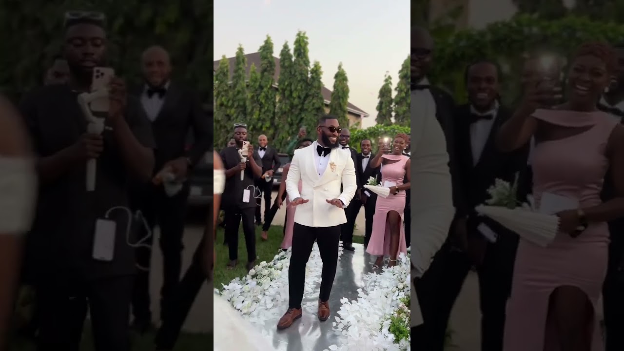 Funny wadding reception