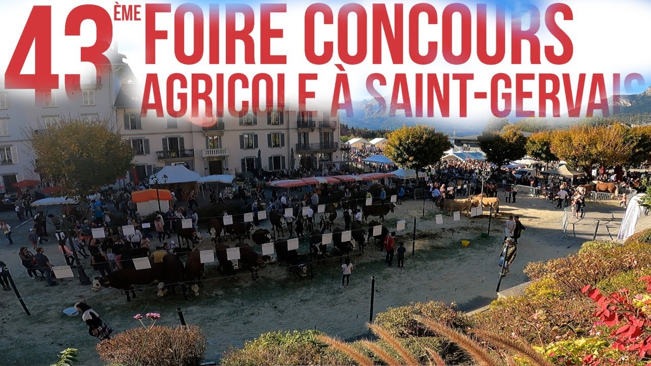 43ème Foire Concours Agricole de Saint-Gervais-Mont-Blanc environnement culture montagne