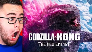 Reacting to GODZILLA X KONG: THE NEW EMPIRE TRAILER!! (GODZILLA vs KONG 2)