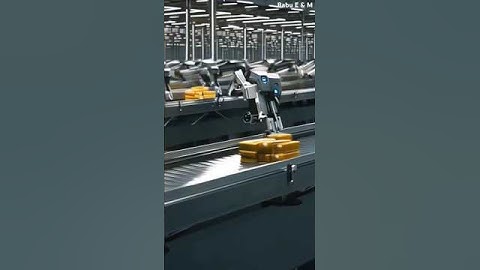 Manufacturing industrial Robot work with AI system. Downsides AI-There will be no Job. ✨👾 #robot #ai