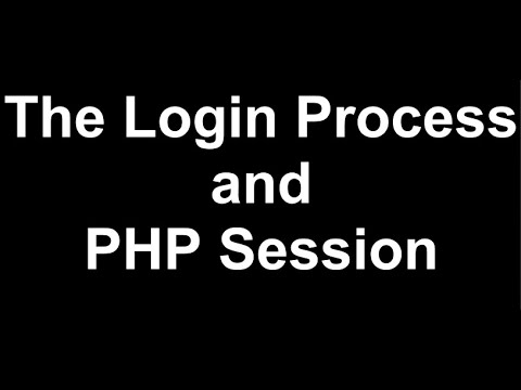 Login Process and Sessions