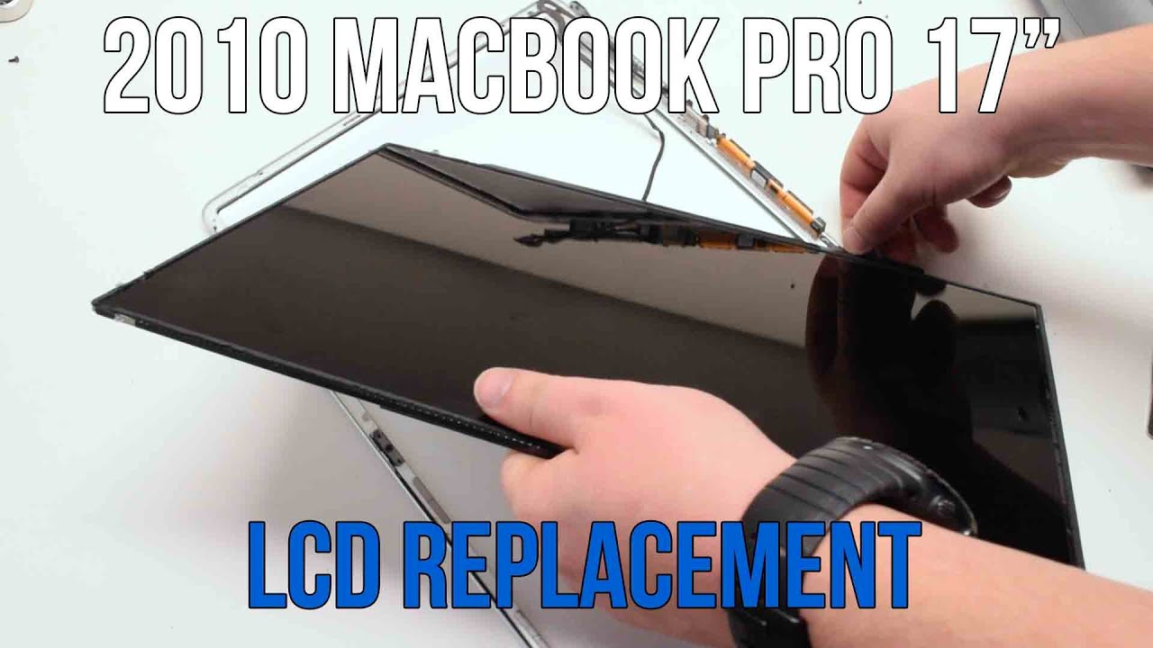 how to change screen on macbook pro 17