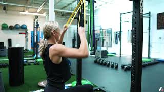 Half Kneeling Cable/Band X Pulldown