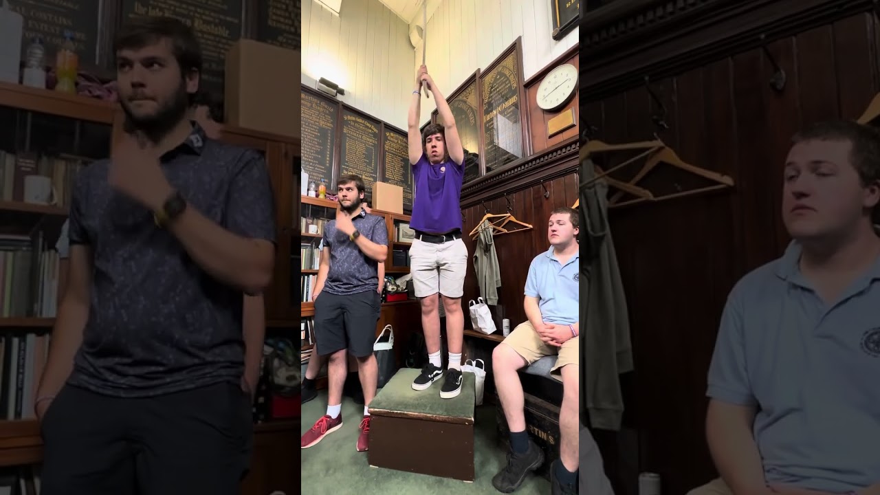 Me ringing the 39 cwt tenor of                    st Martin in the ball ring ￼ Birmingham ￼