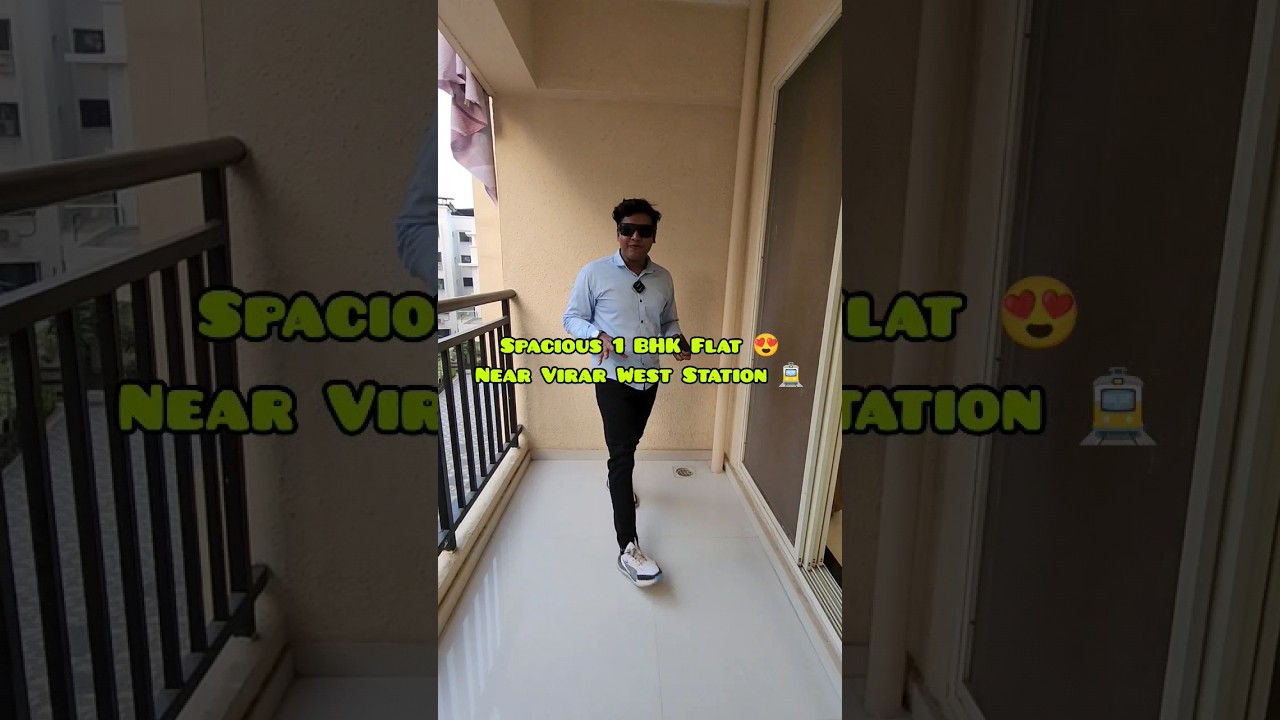 😍 Pocket Terrace 1 BHK Flat Near Virar Station 