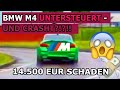 ERNEUT EIN BMW M4 CRASH & BREAK CHECK NACH IRREM ÜBERHOLEN - Dashcams in 4k