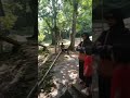 Heboh...diserbu pengunjung. Obyek wisata Body Rafting Citumang Pangandaran