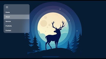 CSS Glassmorphism Expanding Navigation Bar  Menu | CSS Clip-Path Animation Tutorial