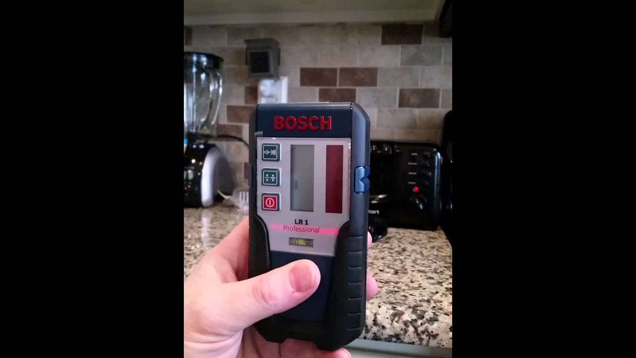 Bosch Lr1 Laser Receiver Youtube