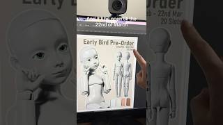 Preorder Open!! #bjd #balljointeddoll #bjdhobby #preordernow #sale #art #clayart #claydoll #bjdmsd