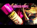 VHT anodized purple painting 2jz parts