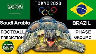 Olympics 2021 ⚽ Saudi Arabia vs Brazil 🐢 Football Predictions | Tokyo 2020