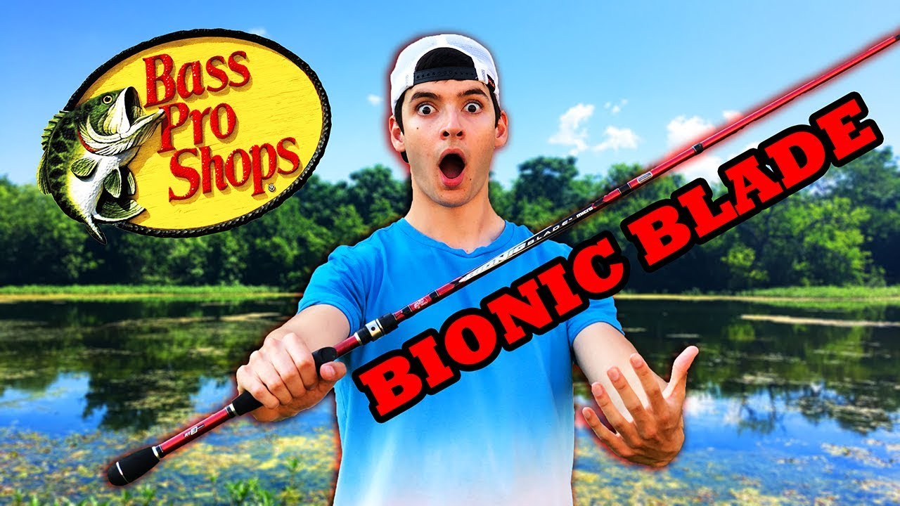 Bass Pro Bionic Blade Rod Review!! (WATCH BEFORE YOU BUY!) 