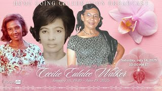Cecile Walker Funeral Broadcast 12Jul25