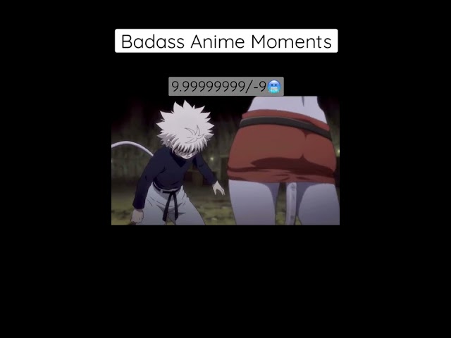 Badass Anime Moments 🥶 #anime #badassanime #animeedit #shorts #hunterxhunter #fyp #topanime #anime class=