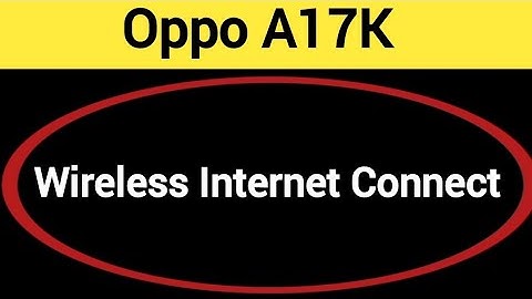 How to connect hotspot via QR code, Oppo A17k me wireless internet connect kaise karen