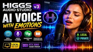 Higgs Audio Studio v3 – Emotional AI Voice Cloning, Expressive TTS, Podcasts & Audiobooks Local Ins