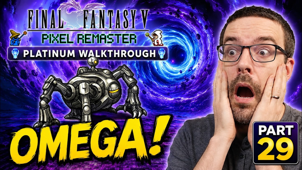 Final Fantasy 5 Platinum trophy guide part 29 - Rift Bosses & Omega