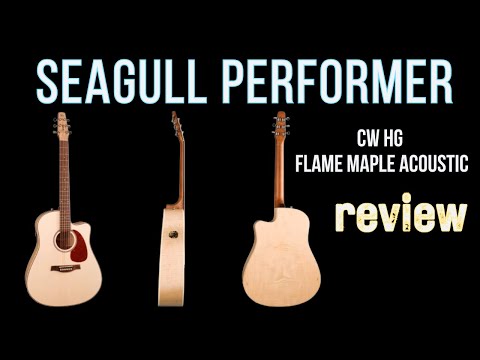 Seagull Performer CW HG (Flame Maple) Acoustic Review - YouTube Seagull Performer CW HG (Flame Maple) Acoustic Review - YouTube