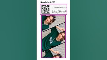 vn video editor Qr Code#shorts