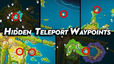 How to Unlock all the Hidden Teleport Waypoints in Genshin Impact 5.2