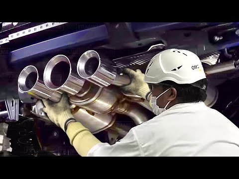 Inside the Insane Japanese Mega Factory Producing the Honda Civic Type R - Production Line