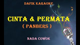 Cinta Dan Permata (Karaoke) Panbers Nada Pria/Cowok Male Key