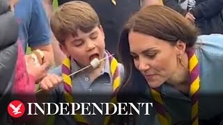 Prince Louis' best moments from his first royal engagement