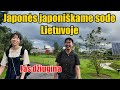 Japonės apsilankė japoniškame sode Vilniuje, kokie jų įspūdžiai?