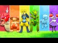 Le premier  avoir une equipe pokemon shiny arcenciel gagne  shiny rainbow team