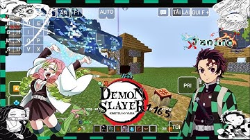 🔥Kimetsu no Yaiba Demon slayer mod Pojvlauncher 1.16.5 - Hướng dẫn cài - 🔥