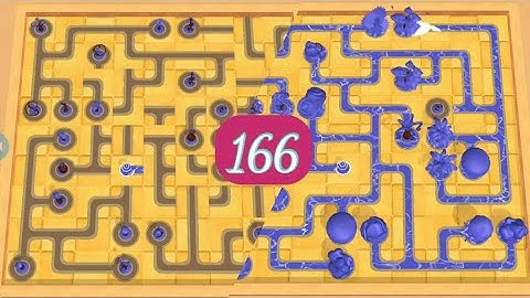 Water Connect Puzzle Game Level - 166 Walkthrough | Helene Gaming