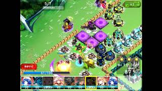ドラゴンスカイ迎撃戦ステージ5星3 ヲロチ＆ブロンテー 20170824