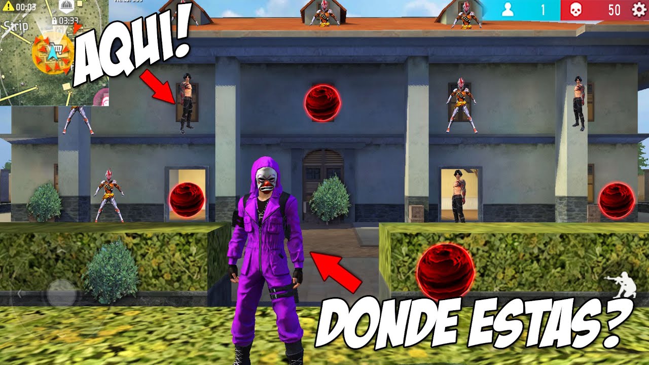 WUKONG vs ORION ESCONDITE EN FREE FIRE! 😂 MOMENTOS GRACIOSOS FREE FIRE