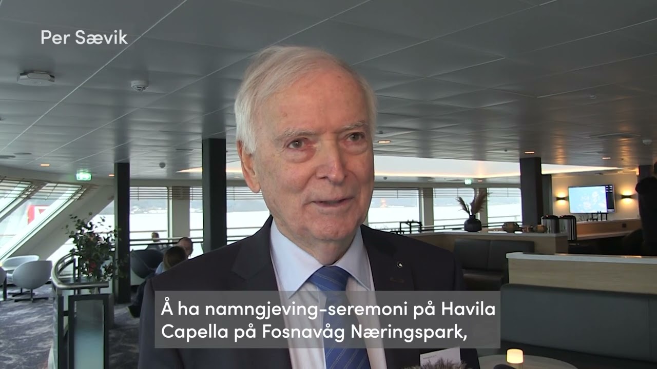 Havila Capella døyping