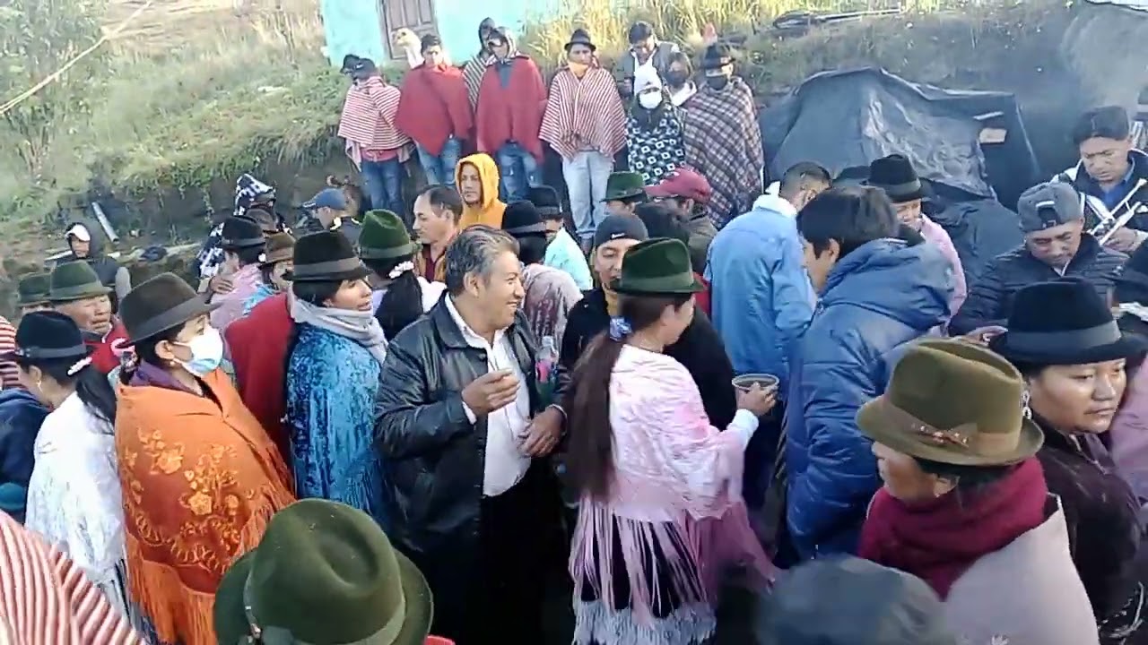 Baile en zumbahua de 16/07/2022