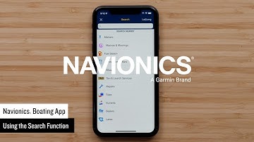 Support: Using the Search Function in the Navionics® Boating App
