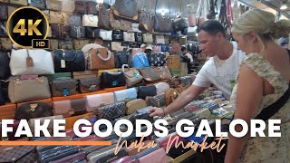 The best fake goods market in Phuket town #naka #fakemarket #phukettown