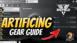 How To ARTIFICE GEAR Like A Pro in Arknights Endfield (Gear Artificing Upgrade Guide)
